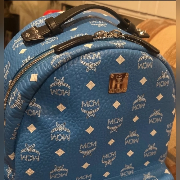 Rare HpMCM Vibrant Blue Logo Backpack Brand New, YKK Zipper Picture#2 Rare - Picture 9 of 9